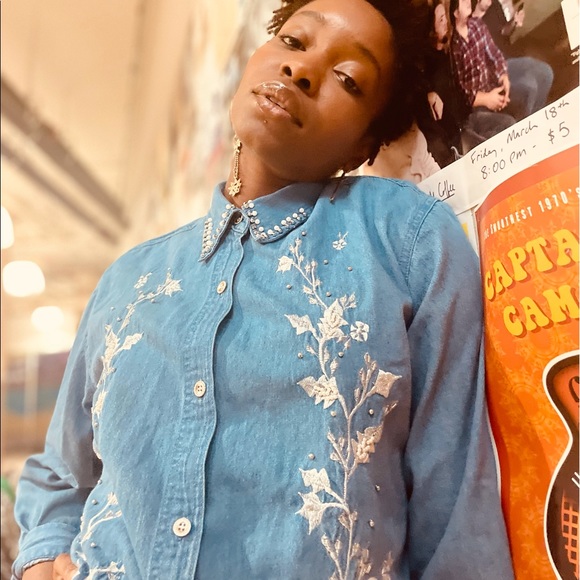 Called to Create Custom Faith Vintage Jean Shirt-M - Picture 1 of 6